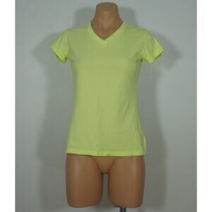 C9 by CHAMPION Shirt XS Loose V-Neck Active Bright Yellow